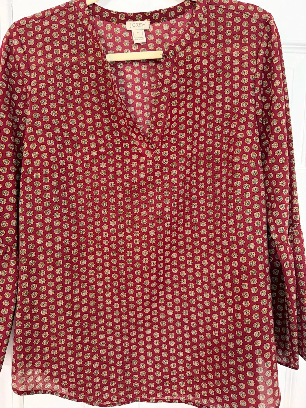 J. Crew lightweight printed